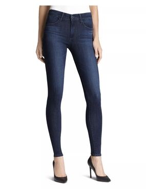 AG Farrah skinny high rise jeans in dark wash 27